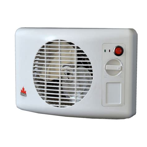 small wall mounted fan heater